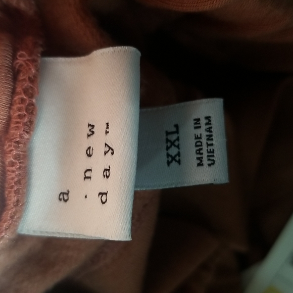 Women's Mid-Rise Straight Leg French Terry Pants xxl - Picture 6 of 6